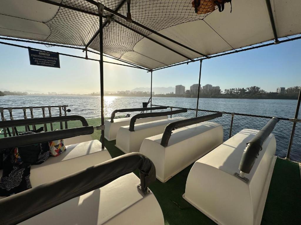 Barra Da Tijuca - 508 - De Frente Para Maravilhosa Piscina - Estacionamento Gratuito - Academia Comphania Atletica - Balsa Para Praia Gratis - Microondas - Geladeira Grande - Recepcao 24Horas - Wi-Fi - Com Pia Rio de Janeiro Exterior photo